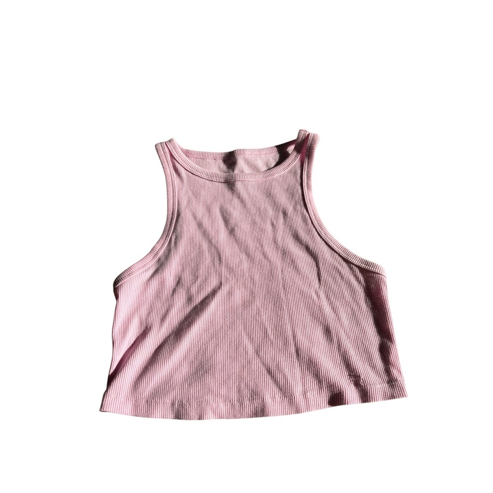 Wild Fable Pink Ribbed Tank Top